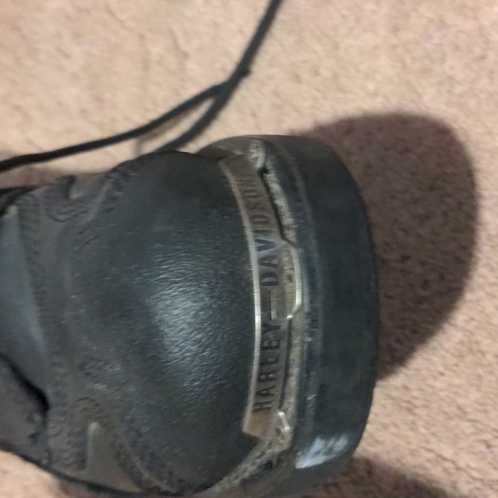 HarleyDavidson Used Mens Riding Boots Size 10 Gem